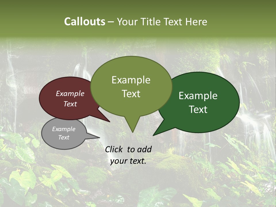 Coolness Environment Underground PowerPoint Template