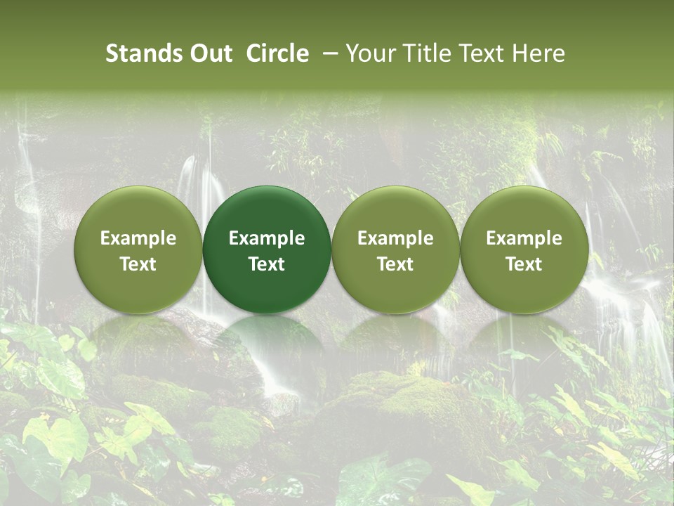 Coolness Environment Underground PowerPoint Template