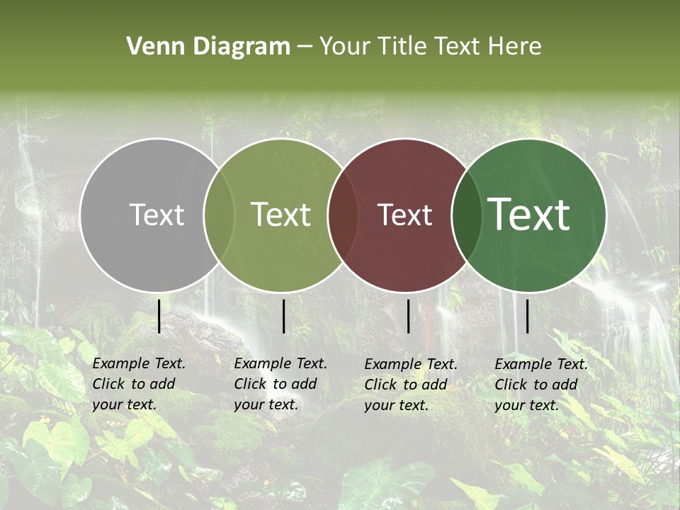 Coolness Environment Underground PowerPoint Template