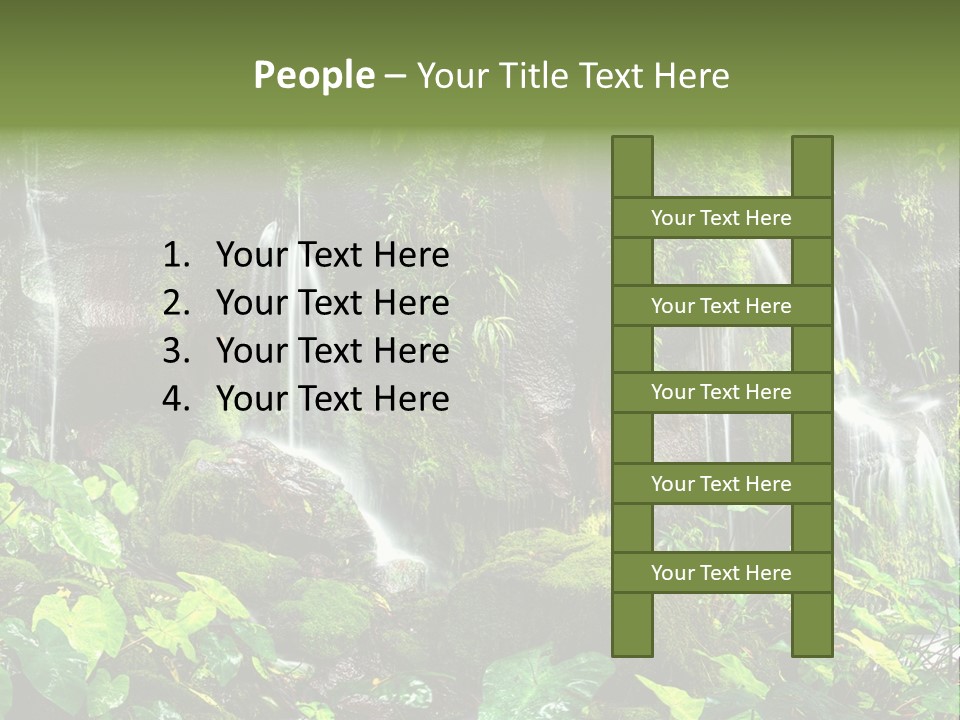 Coolness Environment Underground PowerPoint Template