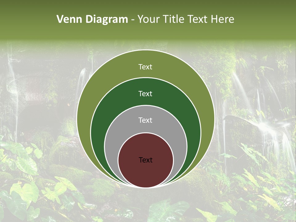 Coolness Environment Underground PowerPoint Template