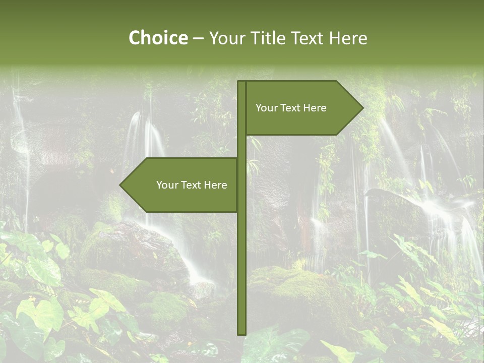 Coolness Environment Underground PowerPoint Template