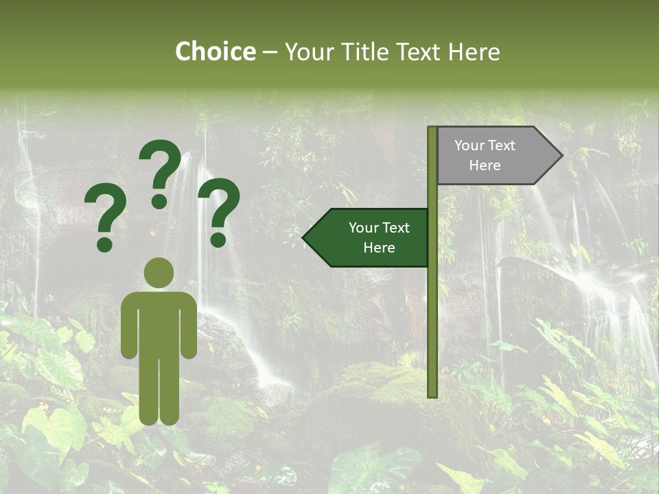 Coolness Environment Underground PowerPoint Template