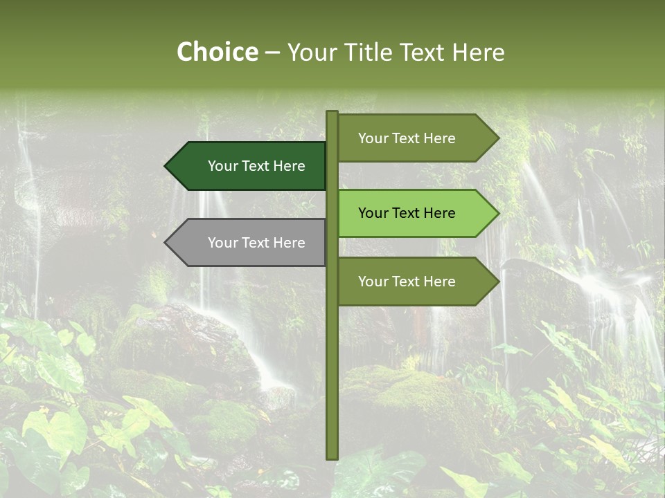 Coolness Environment Underground PowerPoint Template