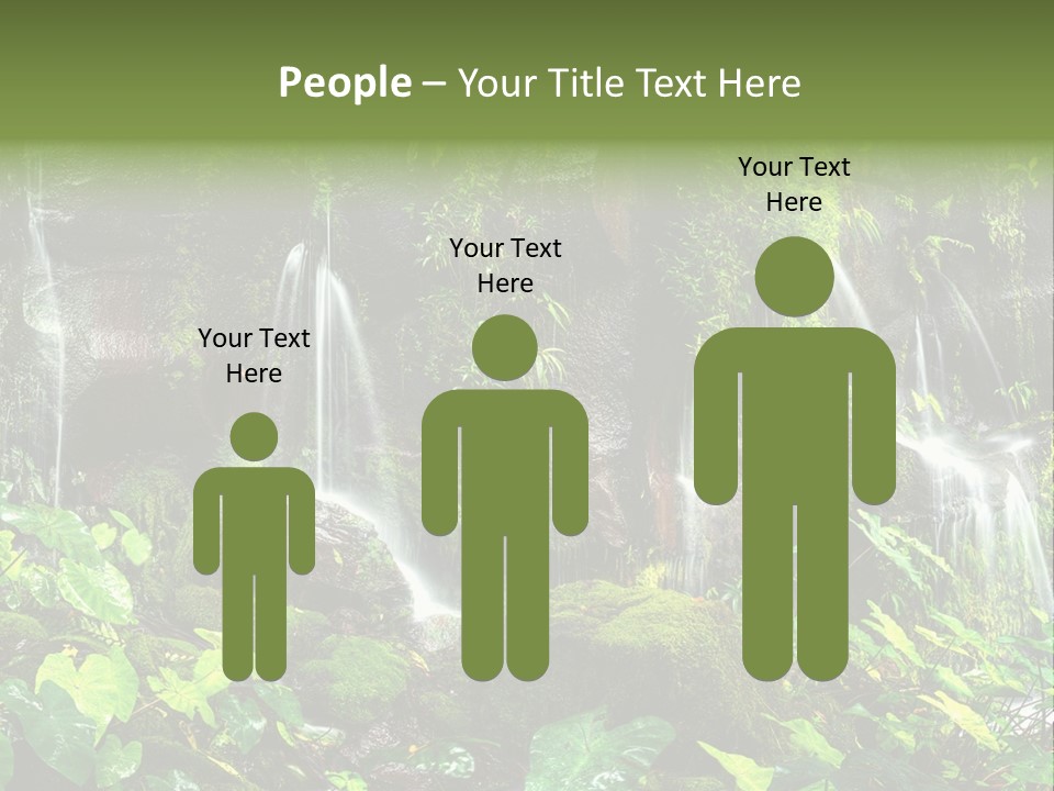 Coolness Environment Underground PowerPoint Template