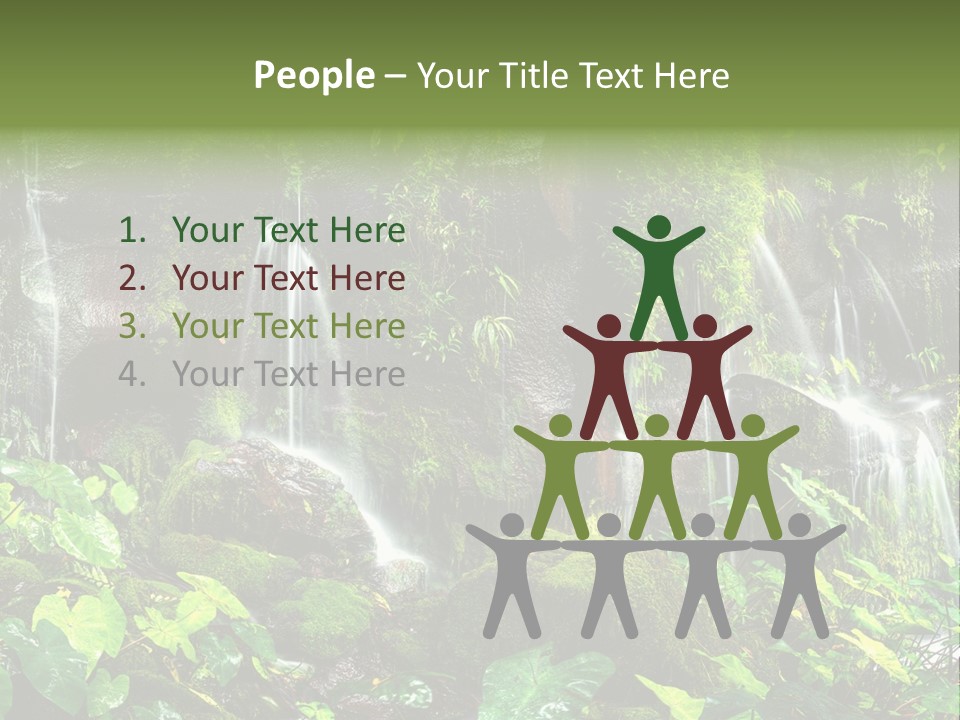 Coolness Environment Underground PowerPoint Template