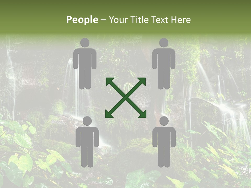 Coolness Environment Underground PowerPoint Template