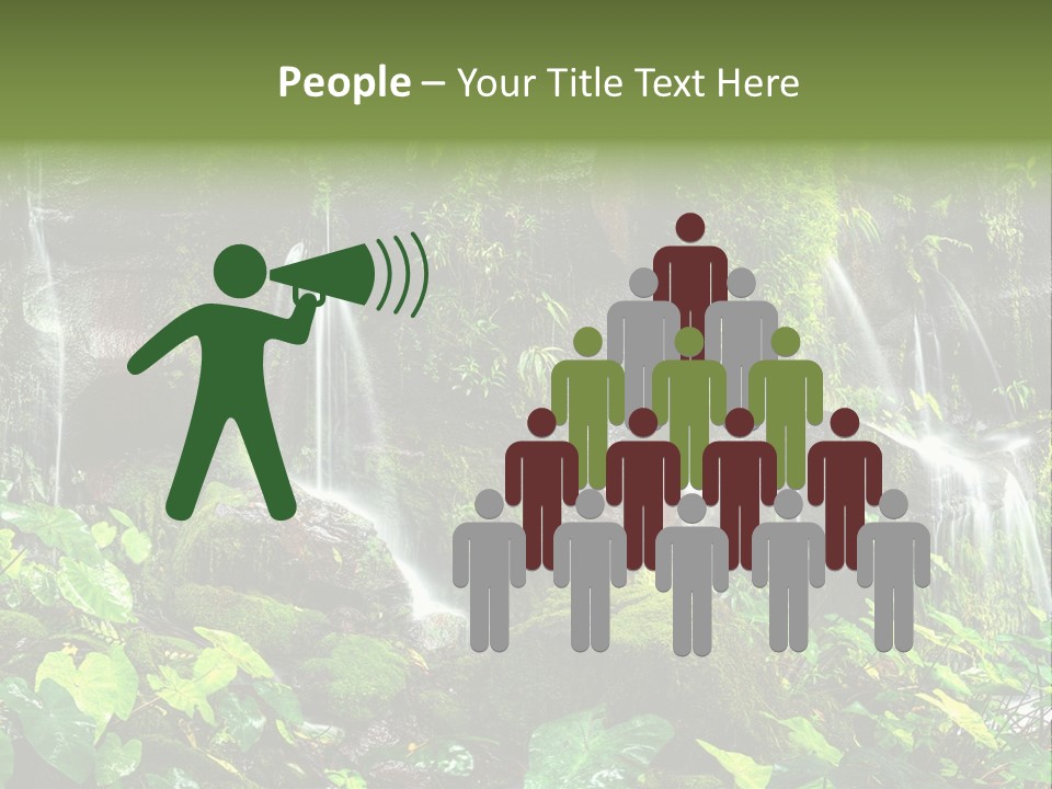 Coolness Environment Underground PowerPoint Template