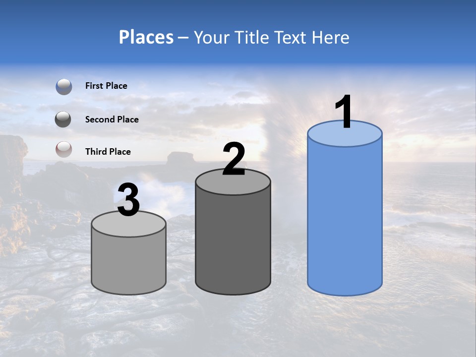 Horizon Tourism Cloud PowerPoint Template