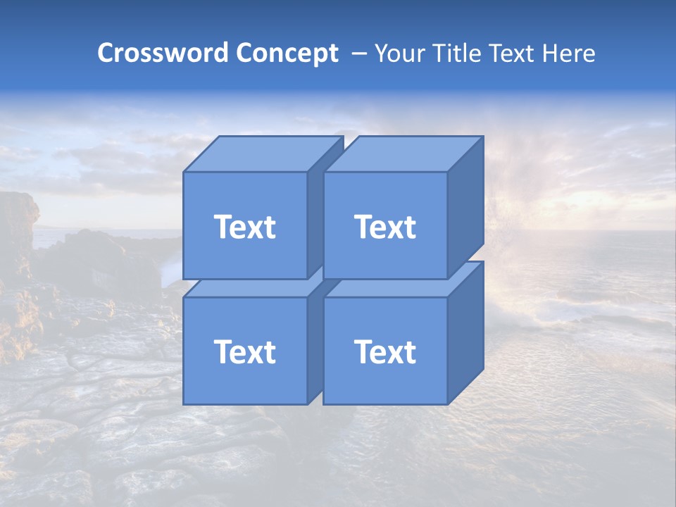 Horizon Tourism Cloud PowerPoint Template