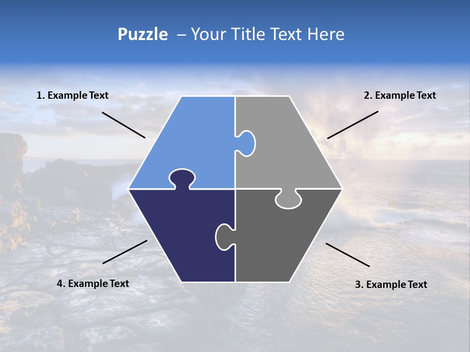 Horizon Tourism Cloud PowerPoint Template