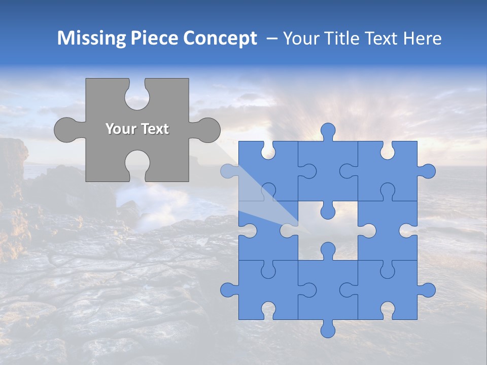 Horizon Tourism Cloud PowerPoint Template