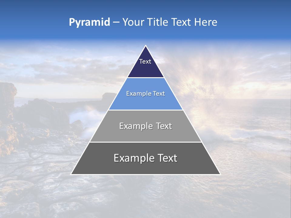 Horizon Tourism Cloud PowerPoint Template