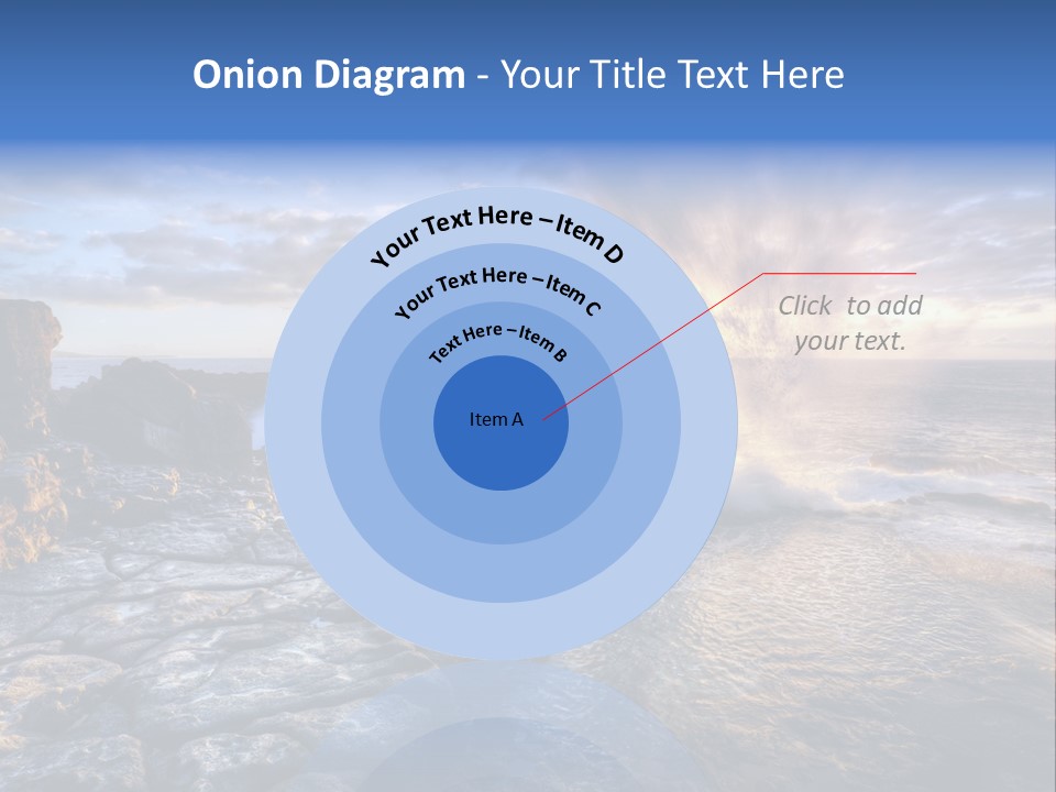 Horizon Tourism Cloud PowerPoint Template