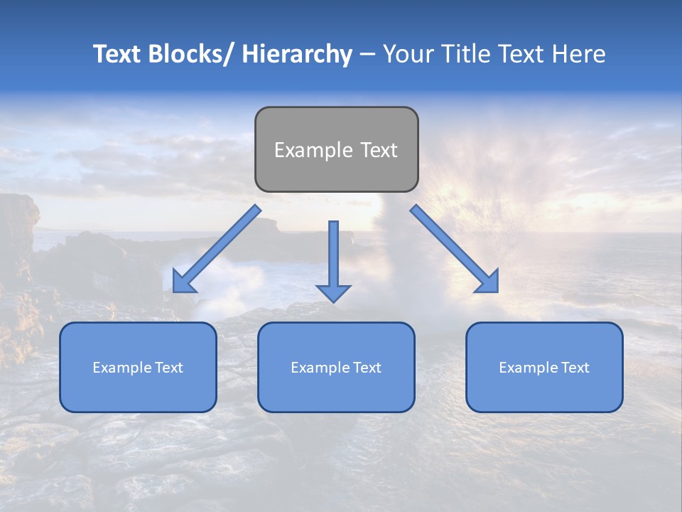 Horizon Tourism Cloud PowerPoint Template