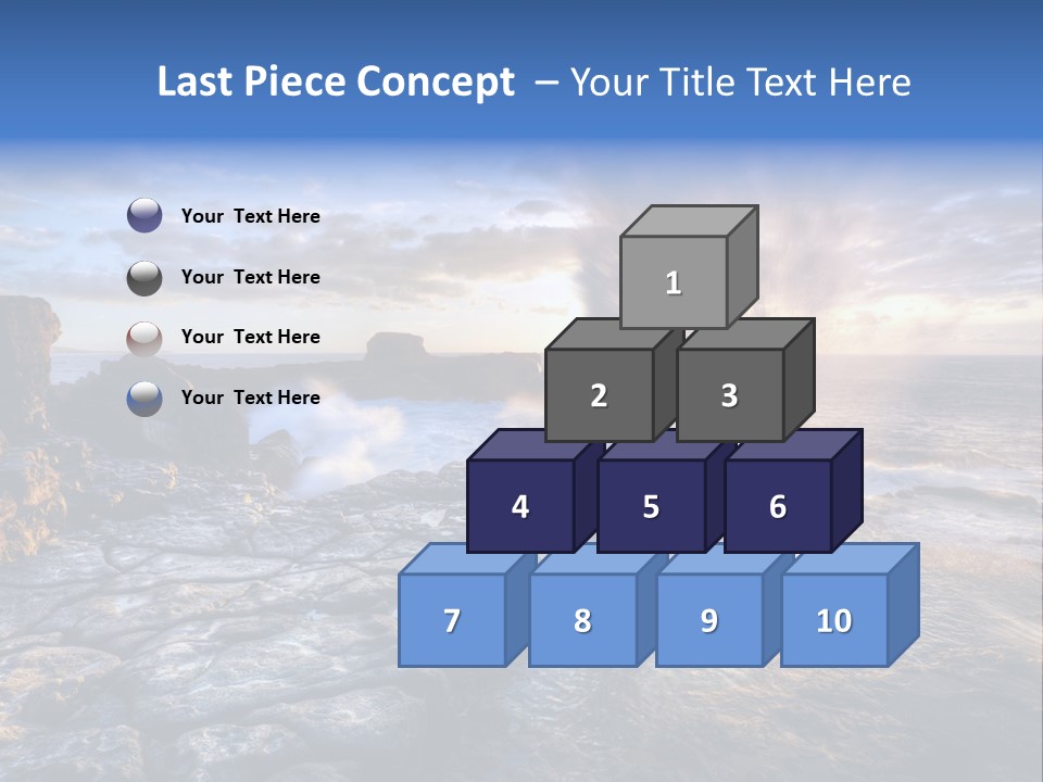 Horizon Tourism Cloud PowerPoint Template