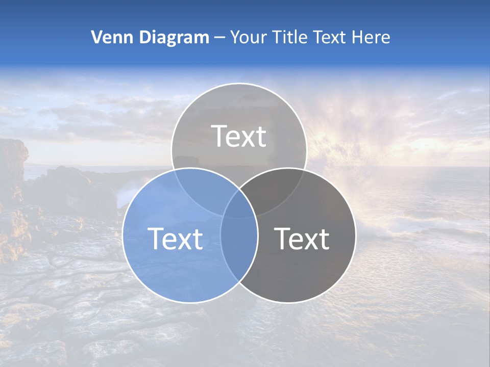 Horizon Tourism Cloud PowerPoint Template