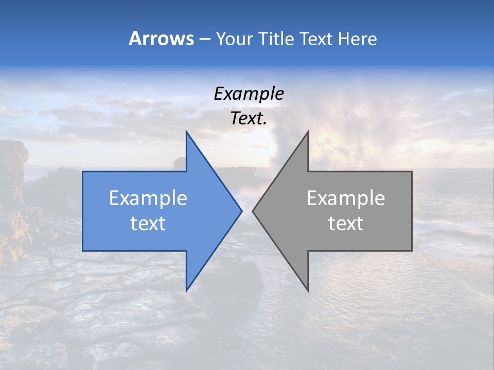 Horizon Tourism Cloud PowerPoint Template