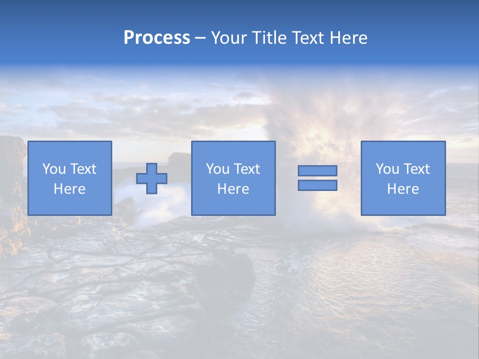 Horizon Tourism Cloud PowerPoint Template