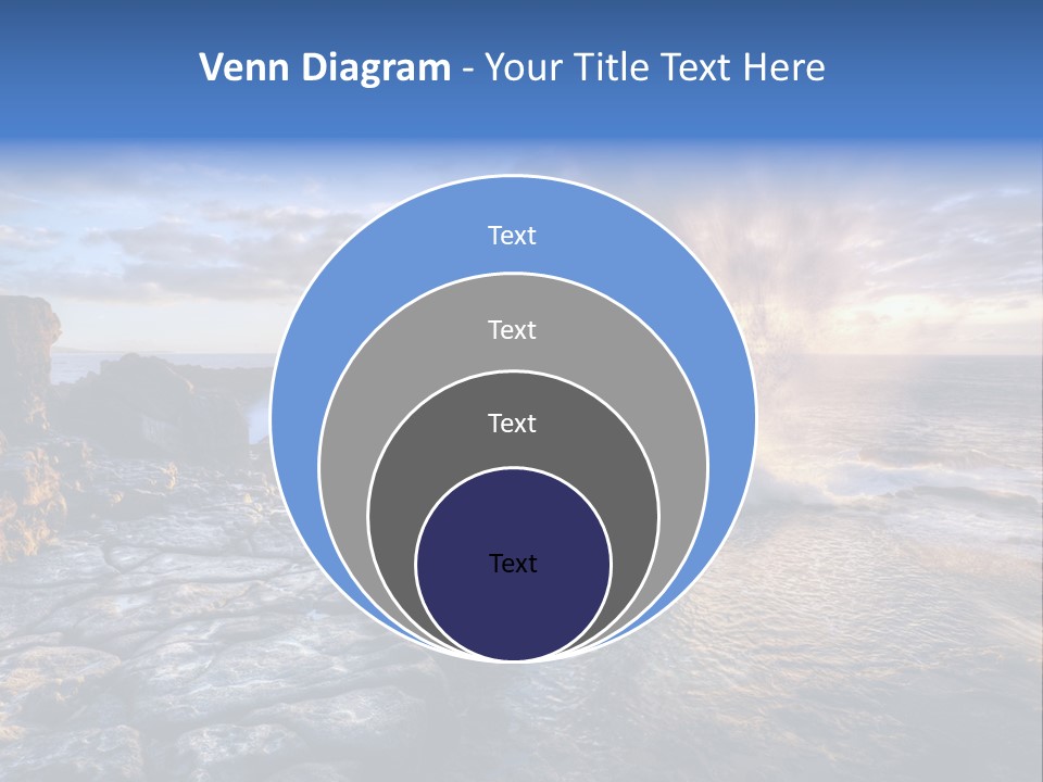 Horizon Tourism Cloud PowerPoint Template