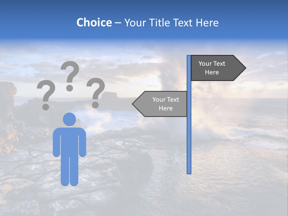 Horizon Tourism Cloud PowerPoint Template