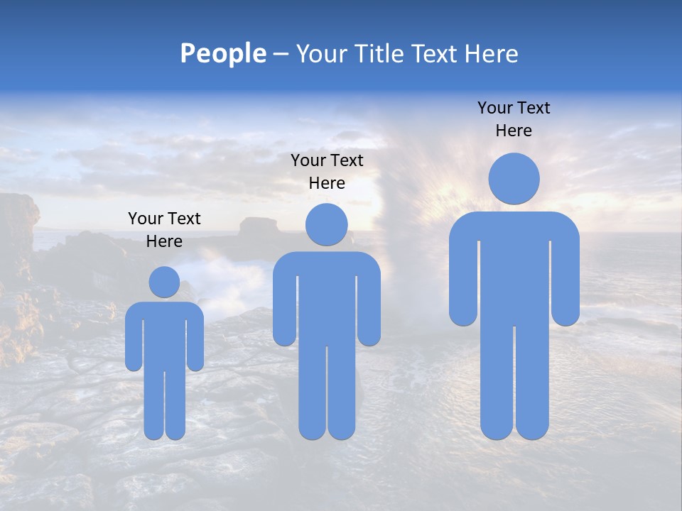 Horizon Tourism Cloud PowerPoint Template