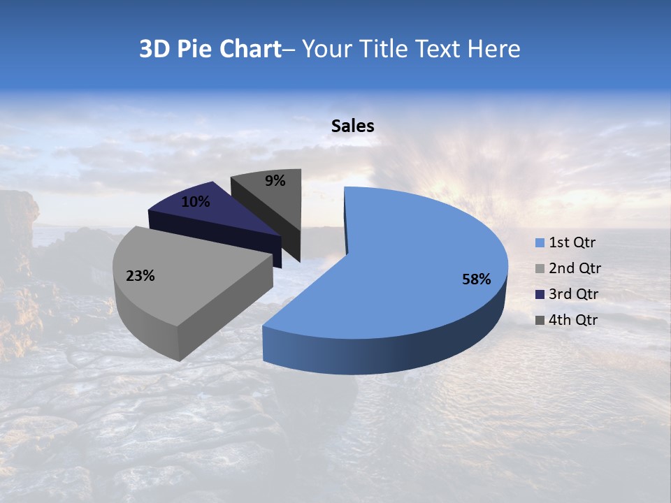 Horizon Tourism Cloud PowerPoint Template