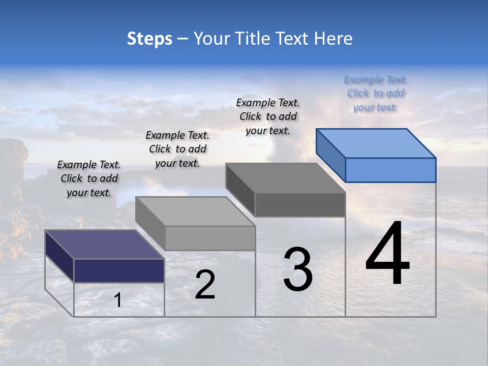 Horizon Tourism Cloud PowerPoint Template