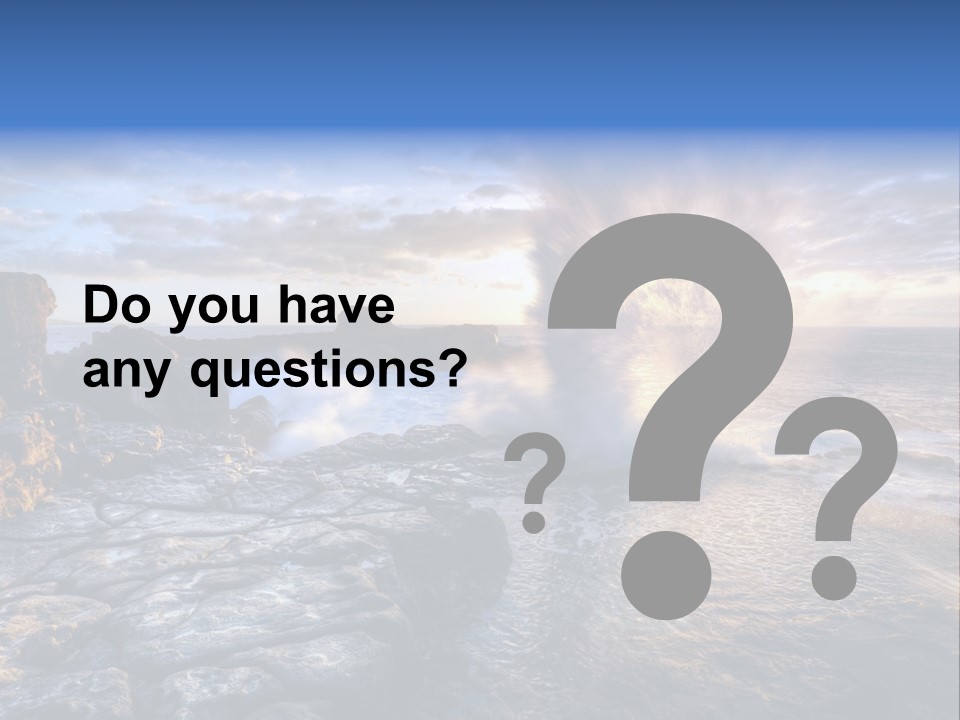 Horizon Tourism Cloud PowerPoint Template