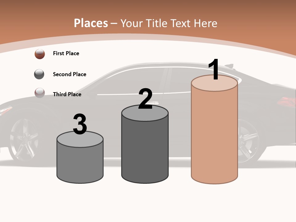 Automobile Background Elegance PowerPoint Template