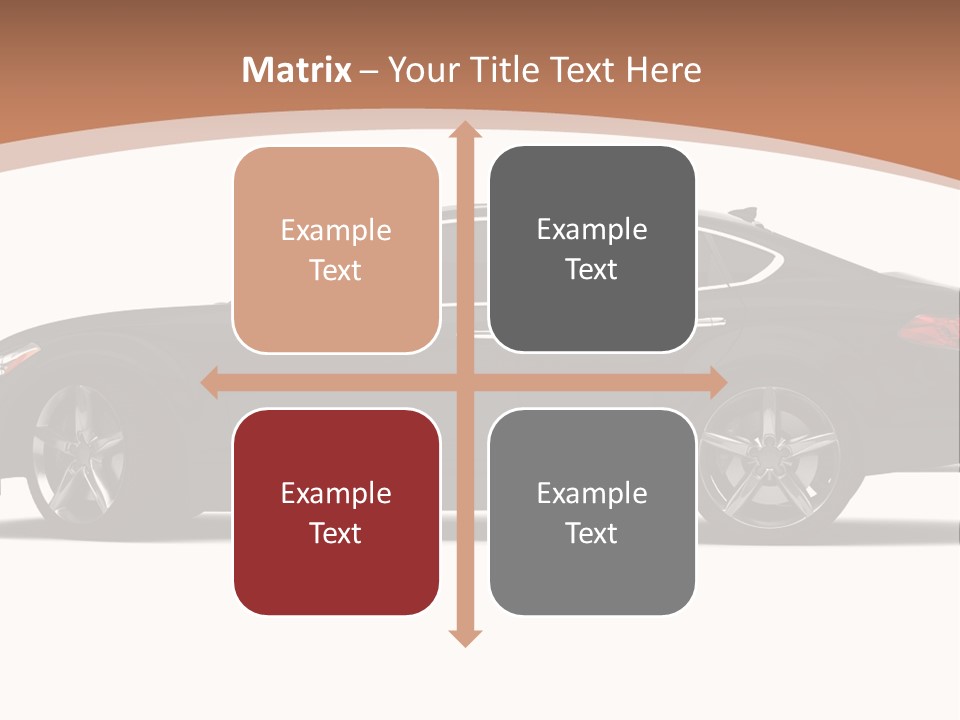 Automobile Background Elegance PowerPoint Template
