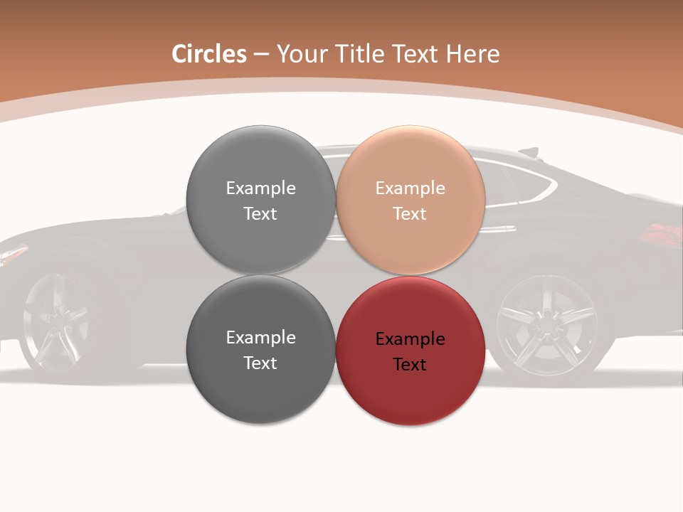 Automobile Background Elegance PowerPoint Template