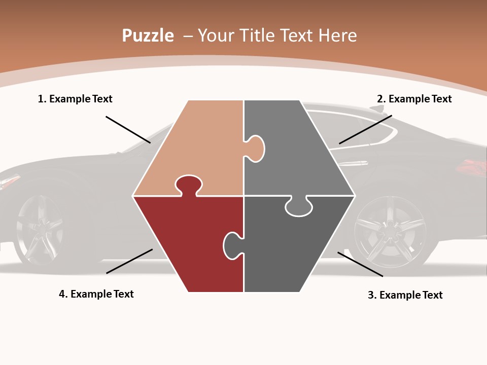 Automobile Background Elegance PowerPoint Template