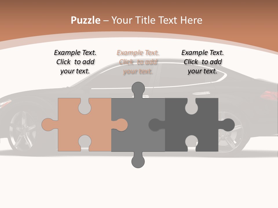 Automobile Background Elegance PowerPoint Template