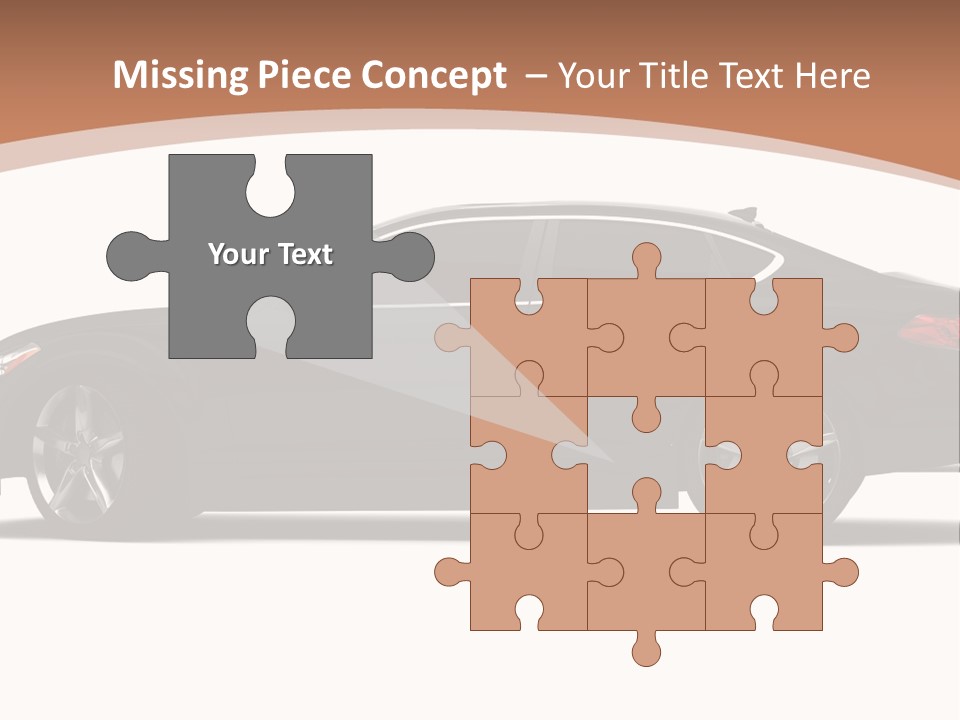 Automobile Background Elegance PowerPoint Template
