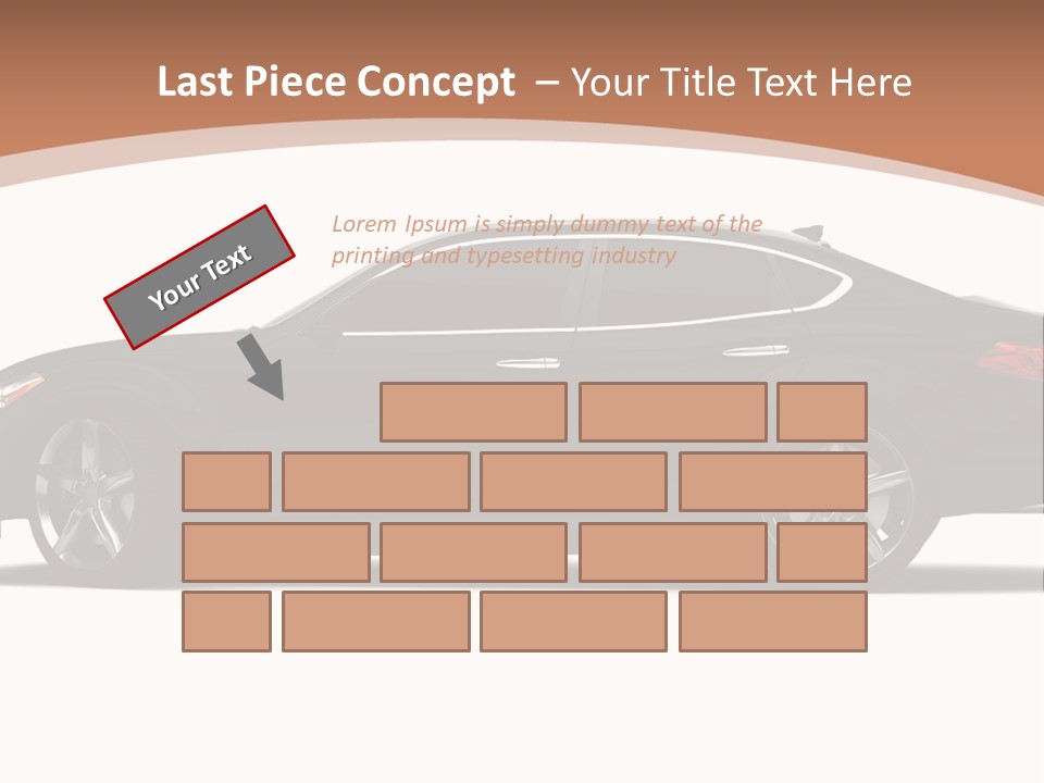 Automobile Background Elegance PowerPoint Template