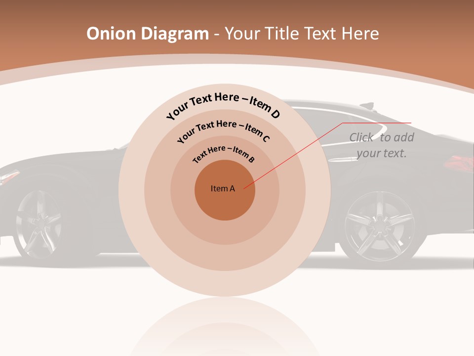 Automobile Background Elegance PowerPoint Template