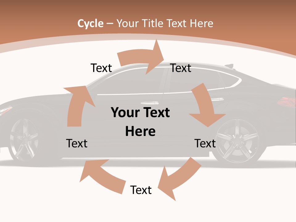 Automobile Background Elegance PowerPoint Template