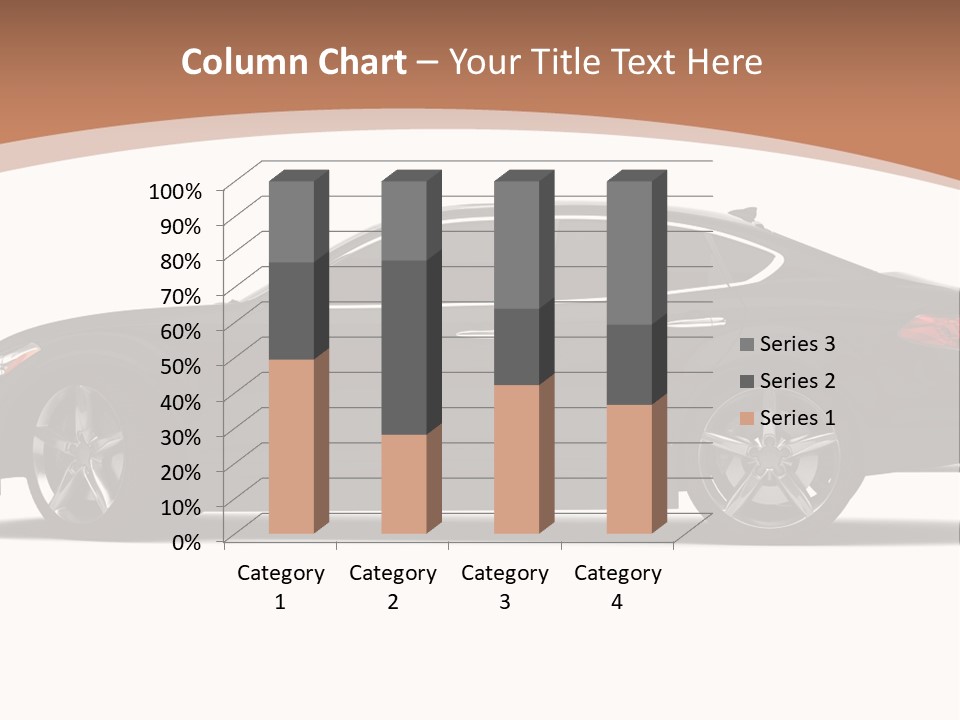Automobile Background Elegance PowerPoint Template