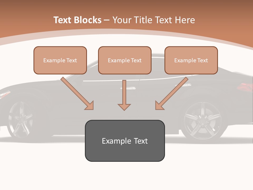 Automobile Background Elegance PowerPoint Template