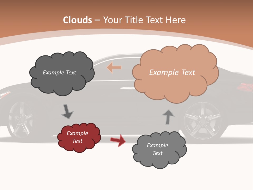 Automobile Background Elegance PowerPoint Template