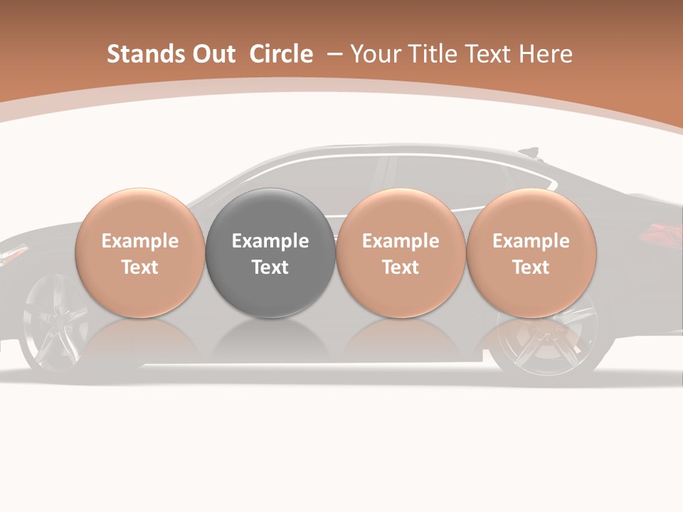 Automobile Background Elegance PowerPoint Template