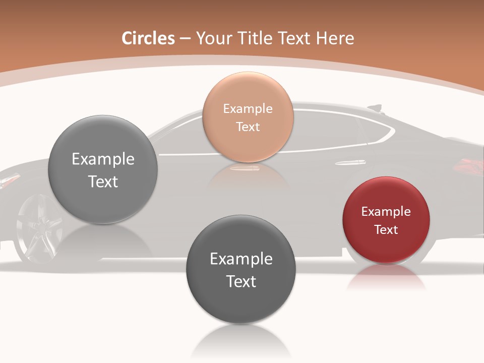 Automobile Background Elegance PowerPoint Template