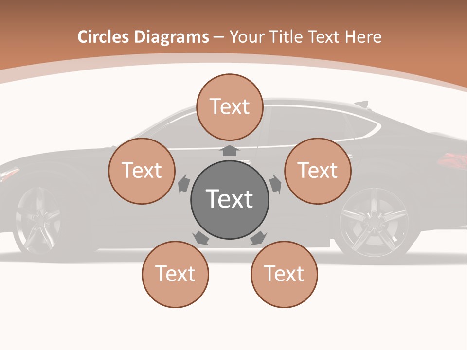 Automobile Background Elegance PowerPoint Template