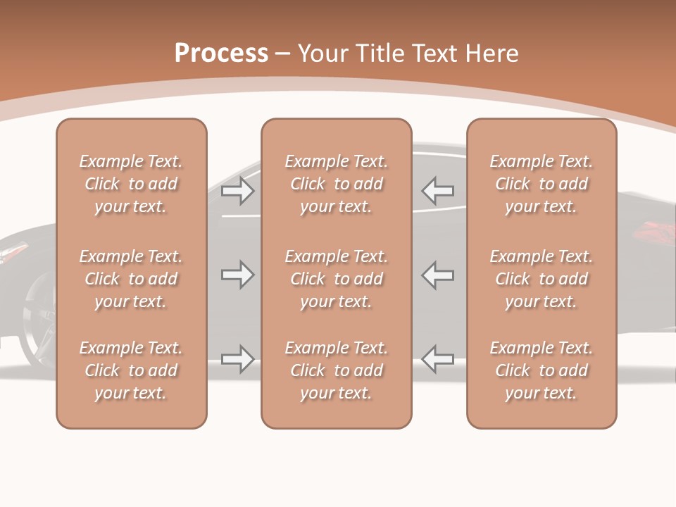 Automobile Background Elegance PowerPoint Template