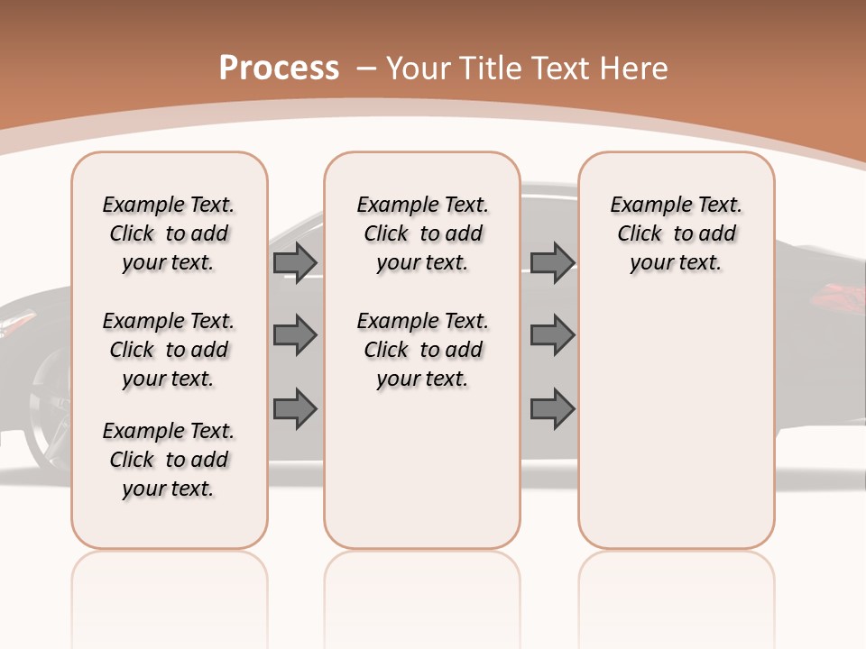 Automobile Background Elegance PowerPoint Template