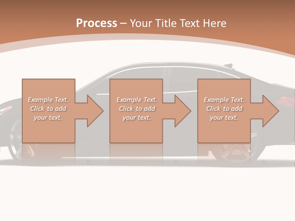 Automobile Background Elegance PowerPoint Template