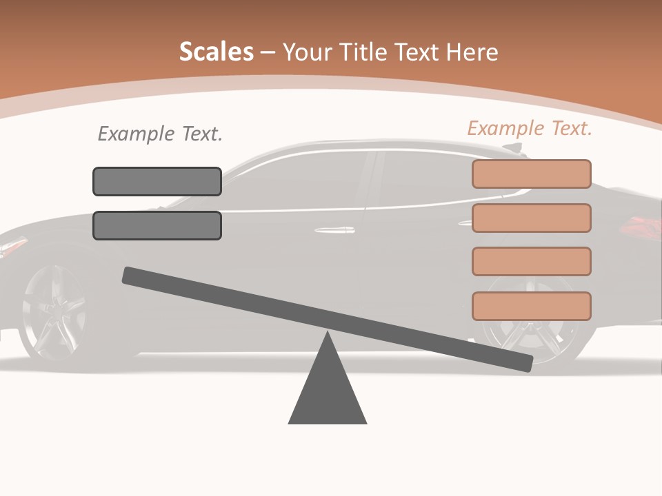 Automobile Background Elegance PowerPoint Template