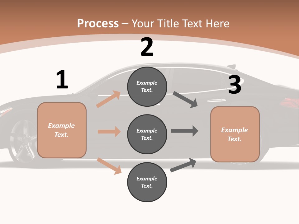 Automobile Background Elegance PowerPoint Template