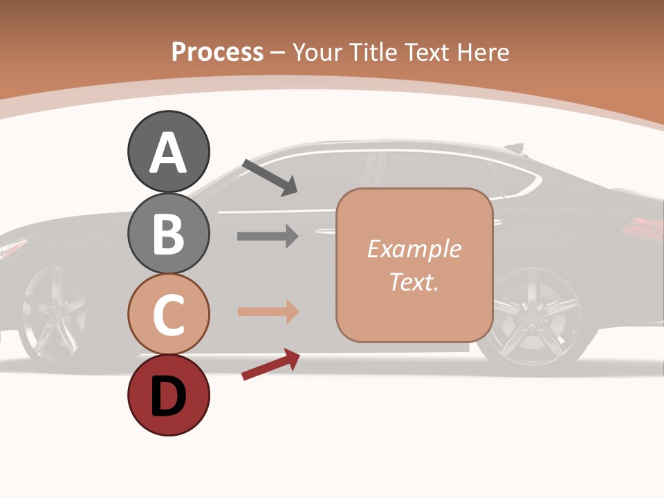 Automobile Background Elegance PowerPoint Template